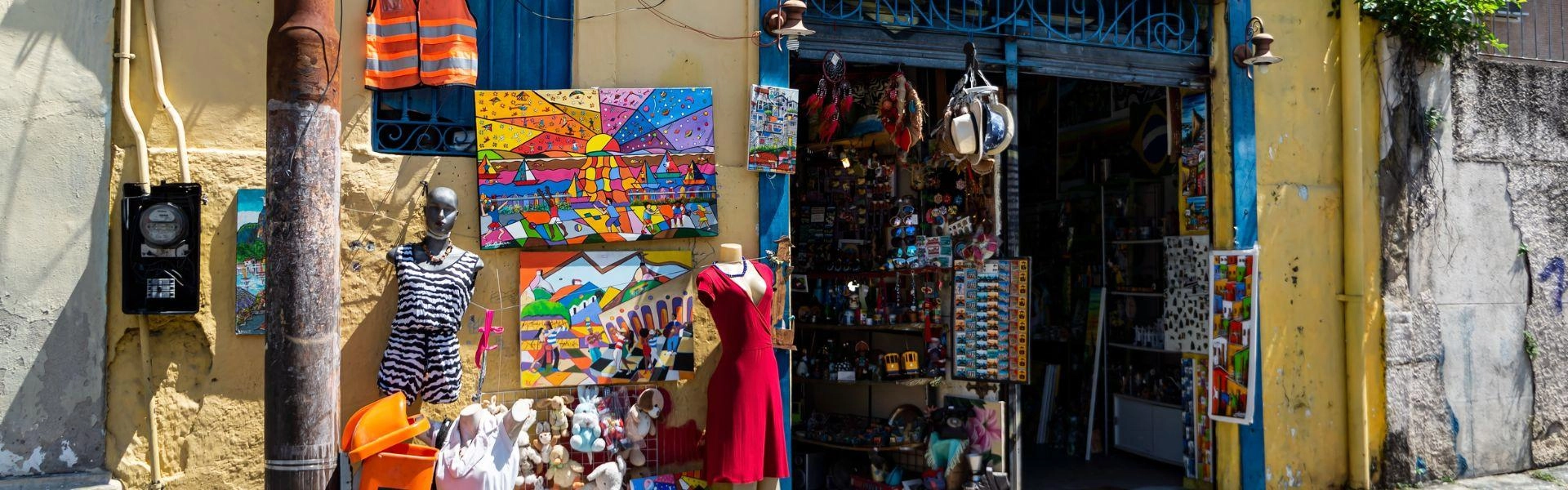 Fachada de um empreendedorismo na favela.