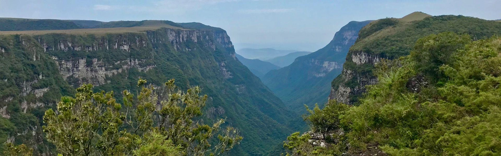 Cânion Fortaleza, localizado em Cambará do Sul/RS.