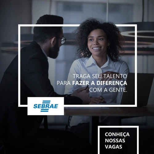 Venha fazer parte da nossa equipe!